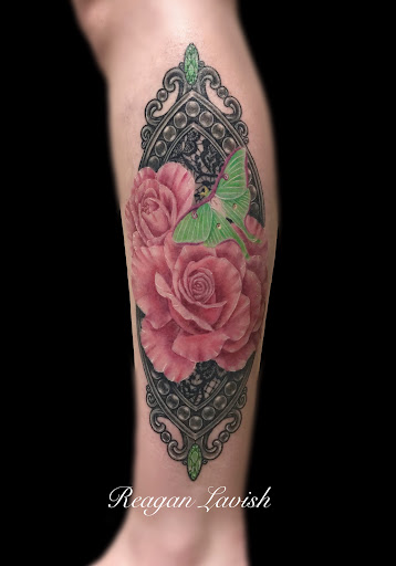 Explore d20 tattoo ideas, creative tattoo ideas in Altoona, available at Catharsis Tattoo Gallery