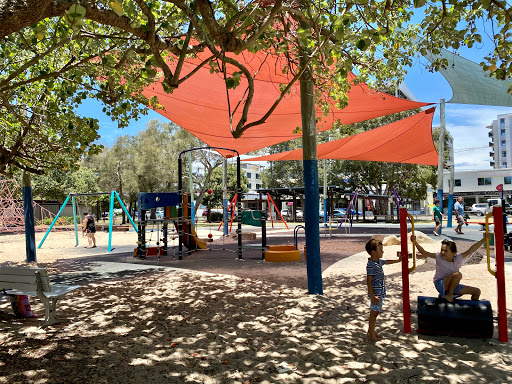 Cotton tree playground