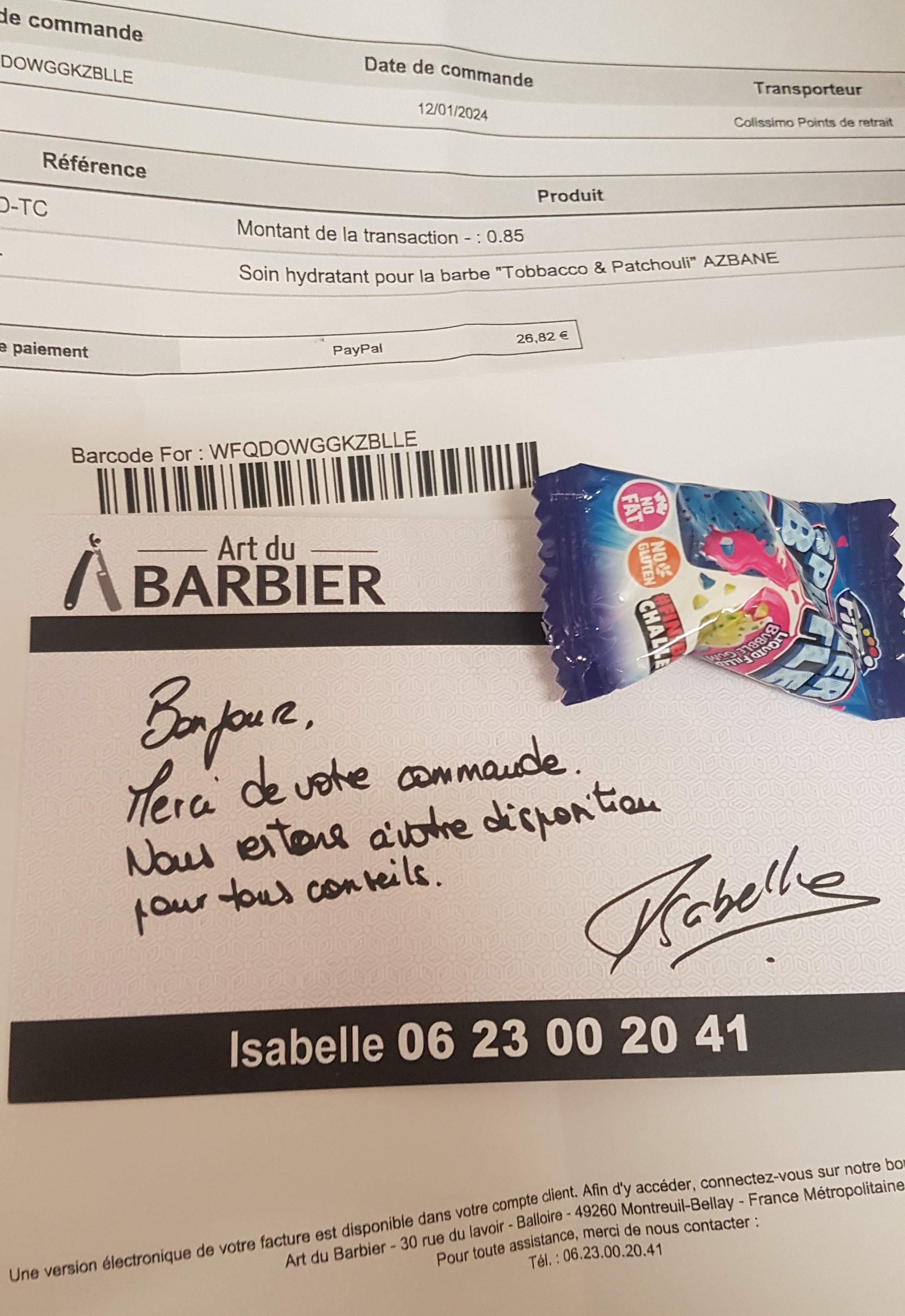 Photo n° 3 de l'avis de X. fait le 22/01/2024 à 16:28