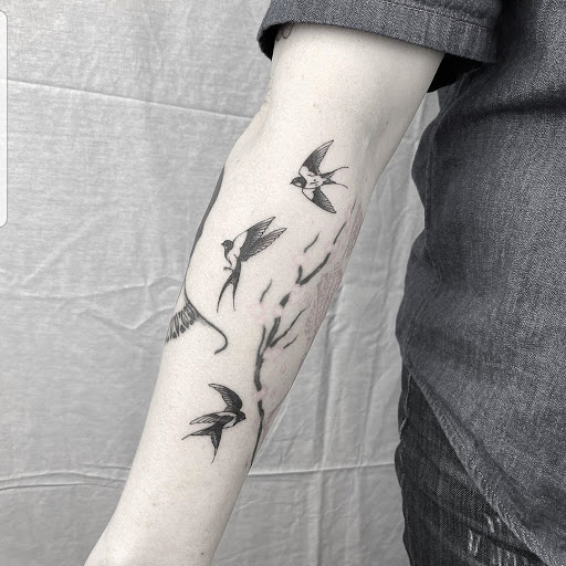 Explore rock music tattoo ideas, creative tattoo ideas in Los Alamitos, available at Mr. Inkwells Classy Tattoos