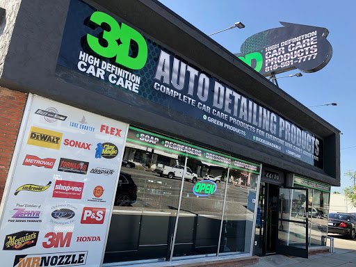3D Auto Detailing PRODUCTS OF WOODLAND HILLS