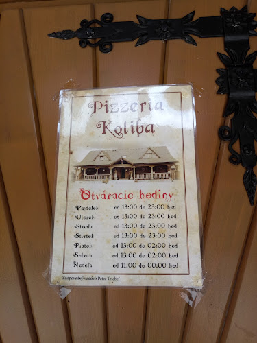 Pizzeria Koliba Otváracie hodiny