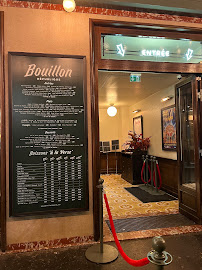 Restaurant Bouillon République à Paris - menu / carte