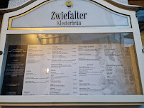 Menu / carte de L'Angolo à Metzingen