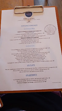 Menu du Le Petit Comptoir de la Nive à Bayonne