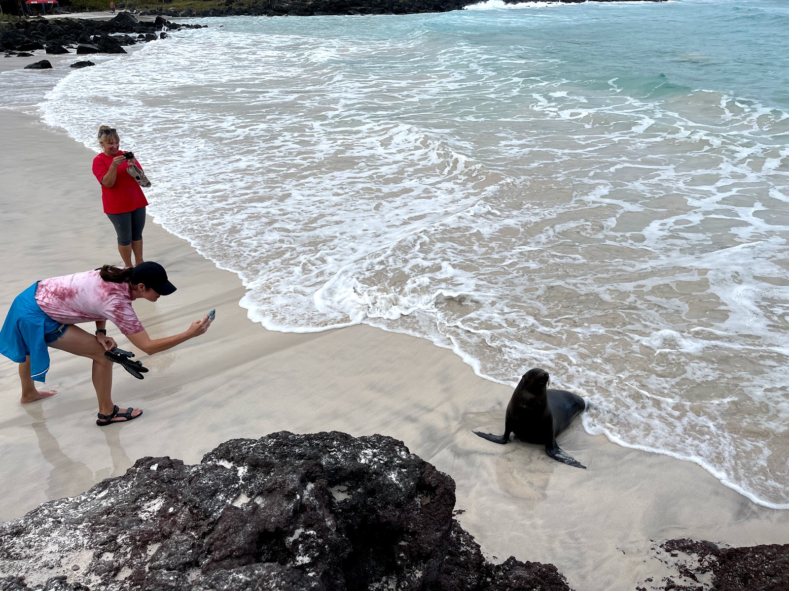 Foto van Puerto Chino met kleine baai