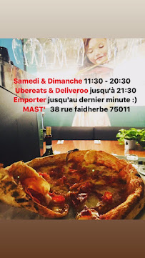 Pizza du Restaurant italien Mast' à Paris - n°15