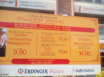 Pagode Wang à Leverkusen menu