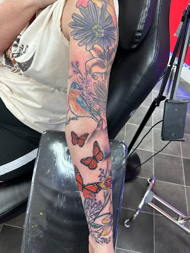 Explore underwater tattoo ideas, creative tattoo ideas in Richmond, available at Captured Moment Tattoos