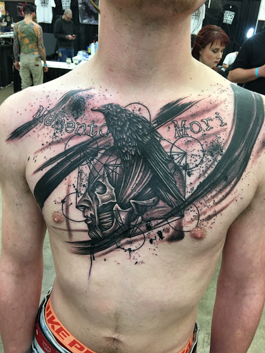 Explore mardi gras tattoo ideas, creative tattoo ideas in Dallas, available at Change of Tides Tattoo