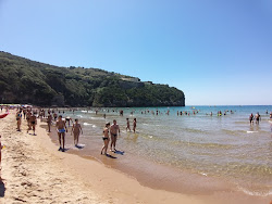 Fotografie cu Plaja Serapo zona parțial reamenajată