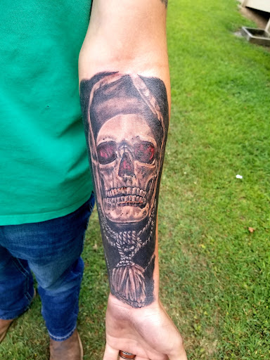 Explore letter t tattoo ideas, creative tattoo ideas in Conway, available at Primal Urge Tattoos