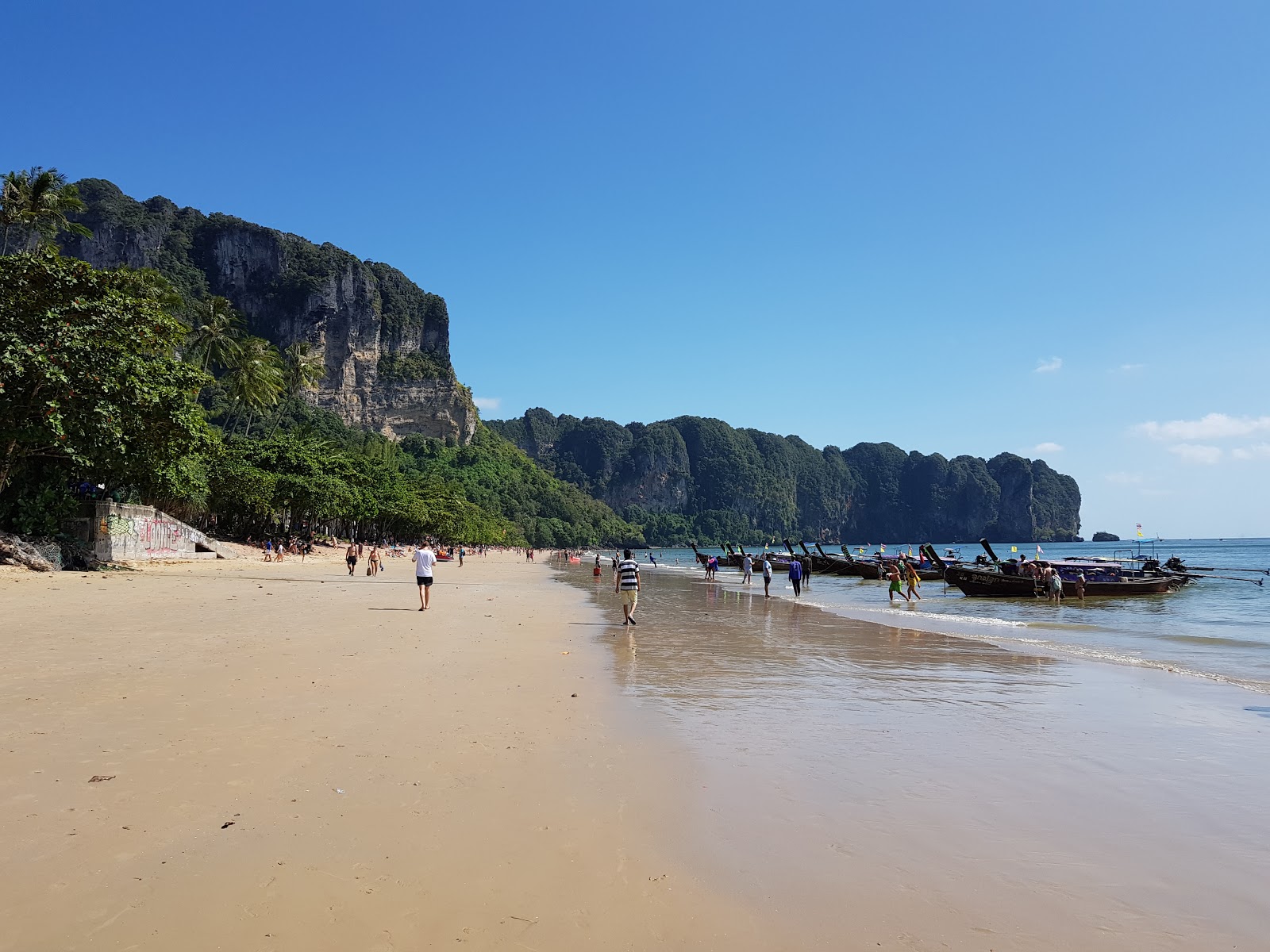 Photo of Ao Nang Beach with bright fine sand surface