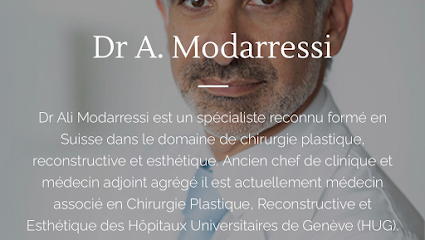 Dr Ali Modarressi Chirurgie plastique, reconstructive et esthétique