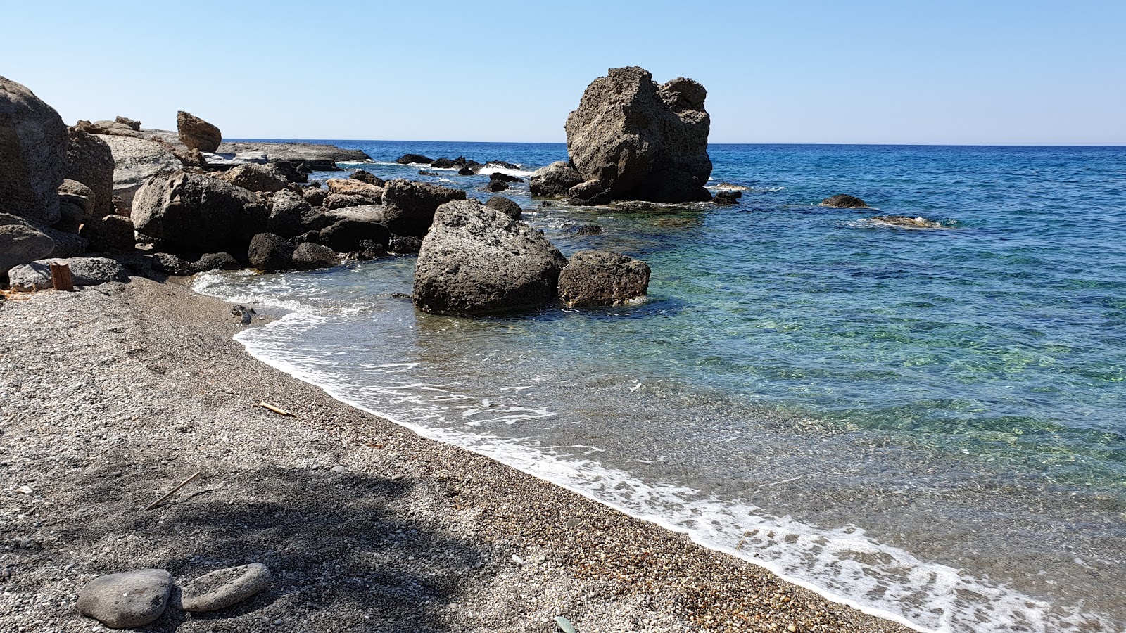 Giorgaki beach'in fotoğrafı çok temiz temizlik seviyesi ile