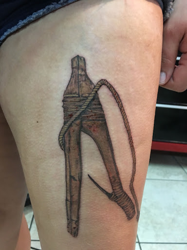 Explore clock sleeve tattoo ideas, creative tattoo ideas in Kailua Kona, available at K Town Tattoo