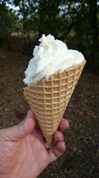 Crème glacée du Restaurant de sundae Glacier 