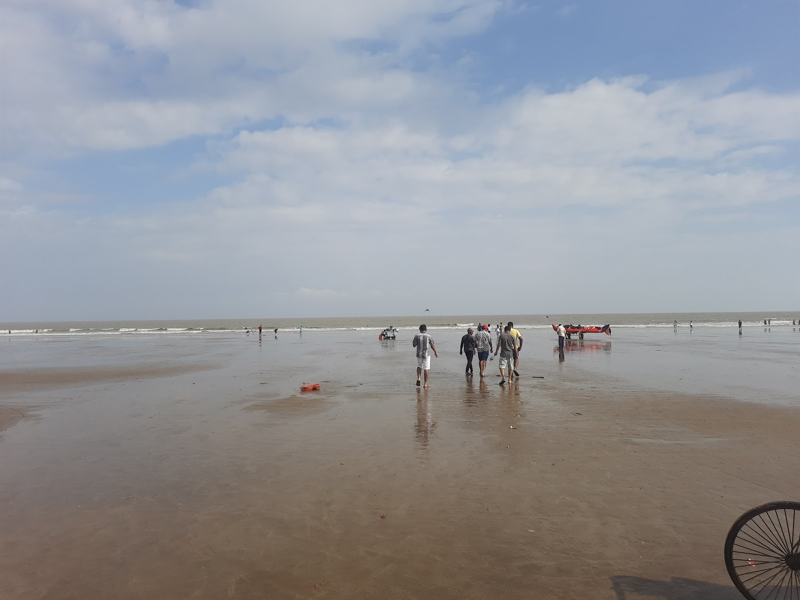 Photo de Mandarmani Beach - endroit populaire parmi les connaisseurs de la détente