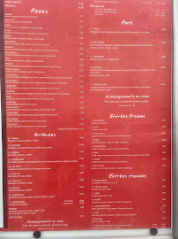 Menu / carte de Brasserie du théâtre à Montbéliard