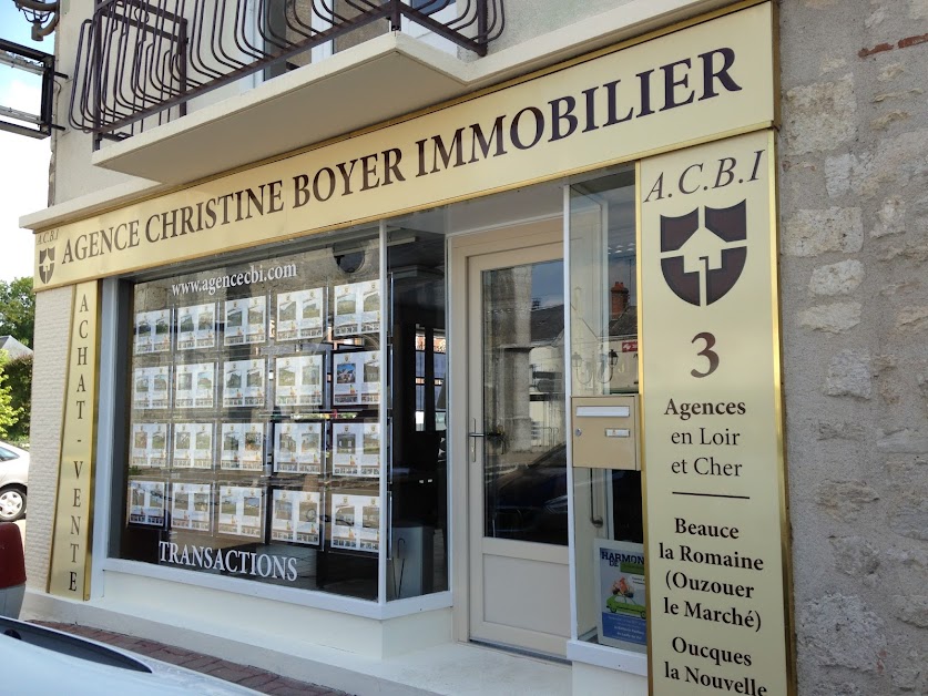 ACBI Agence Christine Boyer Immobilier à OUCQUES (Loir-et-Cher 41)