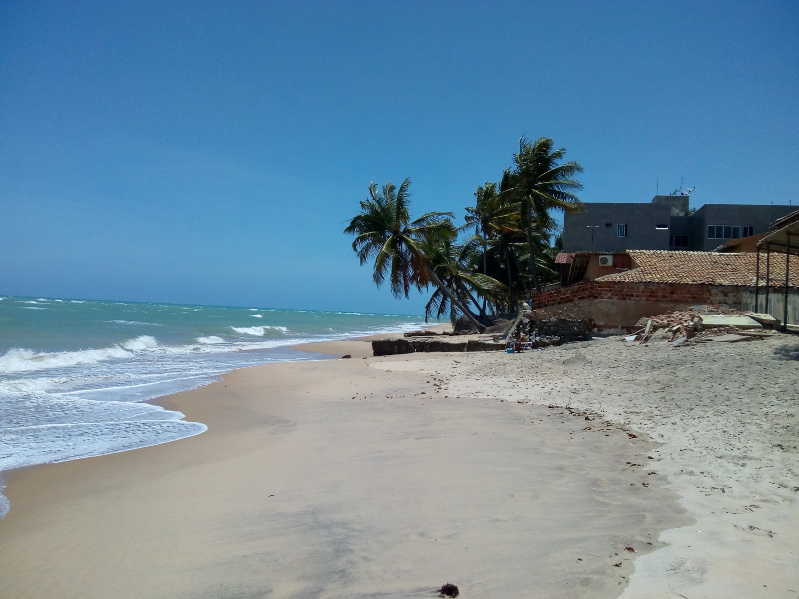 Fotografie cu Plaja Riacho Doce - locul popular printre cunoscătorii de relaxare