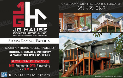 Construction Company «JG Hause Construction, Inc», reviews and photos, 6211 Upper 51st St N, Oakdale, MN 55128, USA