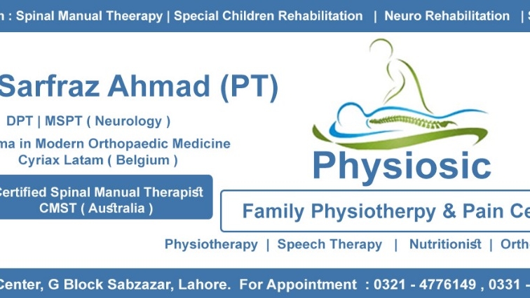 Physiosic Family Physiotherapy & Pain Center