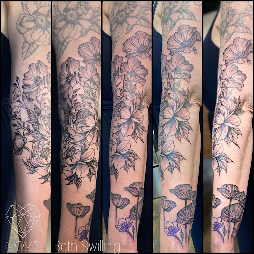 Explore super mario tattoo ideas, creative tattoo ideas in Spokane, available at Moms Custom Tattoo & Body Piercing