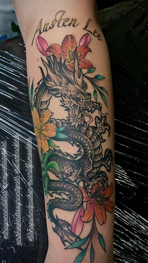 Explore chest tattoos ideas, creative tattoo ideas in Grants Pass, available at Irish Ink Tattoo Studio