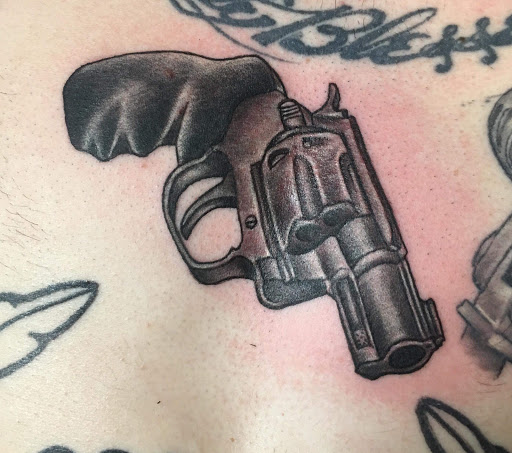 Explore soldier tattoos ideas, creative tattoo ideas in Augusta, available at Mr. Tattoo