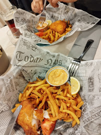 Fish and chips du Restaurant français Le New Haven à Dieppe - n°19