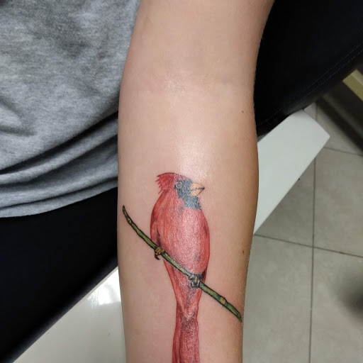 Explore broken glass tattoo ideas, creative tattoo ideas in Bowman, available at iTat Tattoo Studio