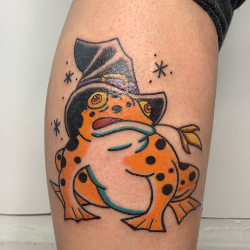 Explore fishing pole tattoo ideas, creative tattoo ideas in Milwaukee, available at The Skin Museum