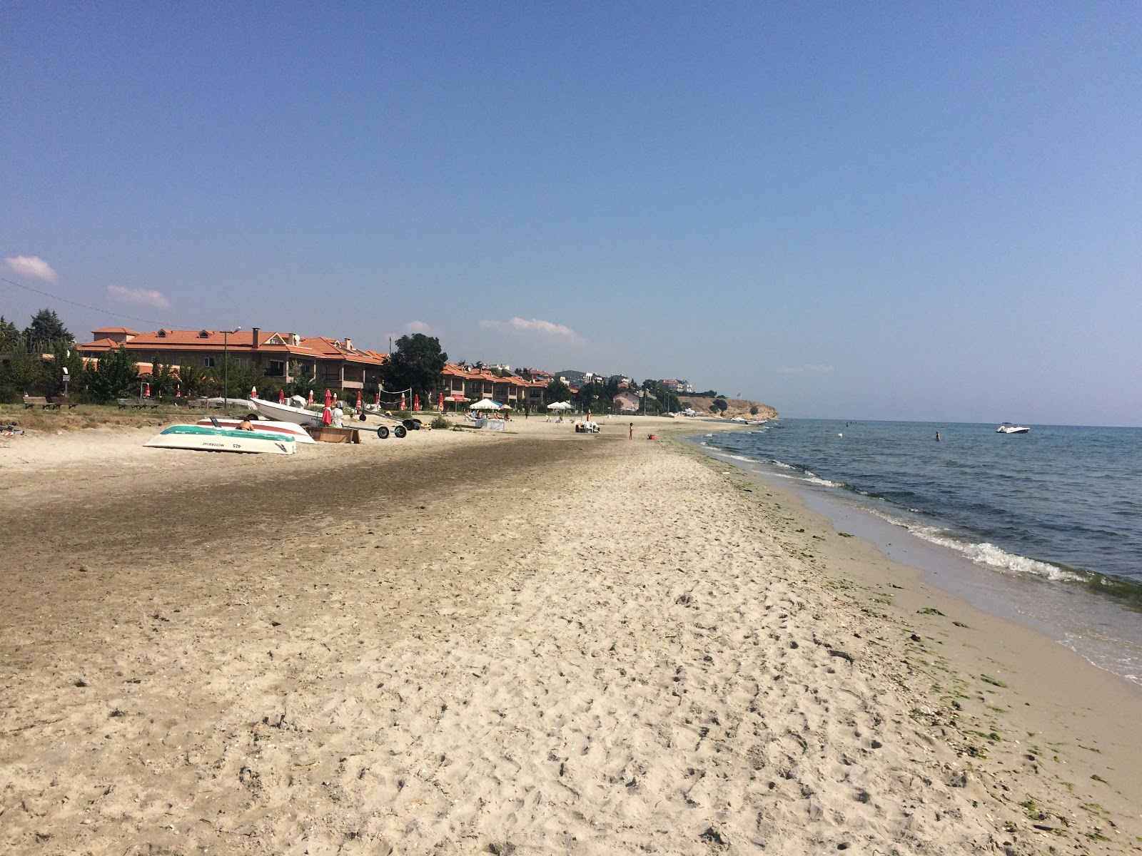 Fotografija Gumusyaka beach II z rjavi pesek površino