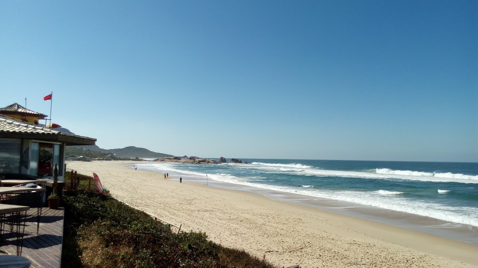 Photo de Praia Mole avec droit et long