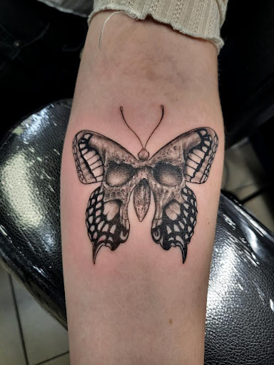 Explore daredevil tattoo ideas, creative tattoo ideas in Sarasota, available at SEVEN SINS Tattoo Studio