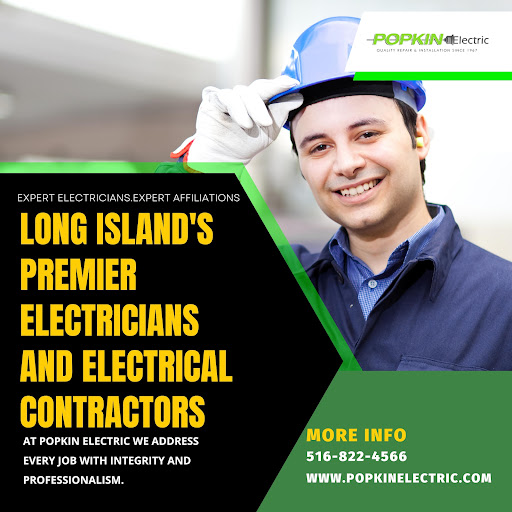 Electrician «Popkin & Son Electric Services Inc», reviews and photos, 87 Engineers Dr, Hicksville, NY 11801, USA