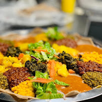 Injera du Restaurant érythréen Restaurant Asmara -ቤት መግቢ ኣስመራ - Spécialités Érythréennes et Éthiopiennes à Lyon - n°15