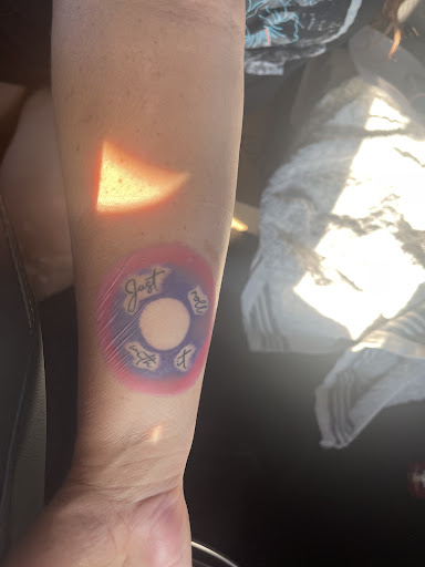 Explore jordan tattoo ideas, creative tattoo ideas in Greenwood, available at Ginger Bear Ink
