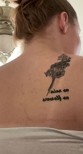 Explore good half sleeve tattoo ideas, creative tattoo ideas in Falls City, available at Studio 1816 Tattoos