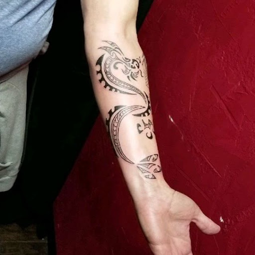 Explore man leg tattoo ideas, creative tattoo ideas in Rowlett, available at Fresh Image Tattoo Studios