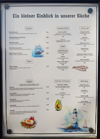 Strandhalle à Arnis menu
