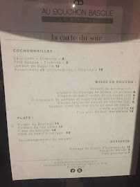 Restaurant français Au Bouchon Basque Le Resto à Bayonne - menu / carte
