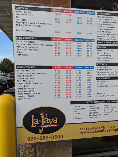 Coffee Shop «LaJava A Roasting House», reviews and photos, 430 Cardinal Ln A, Green Bay, WI 54313, USA
