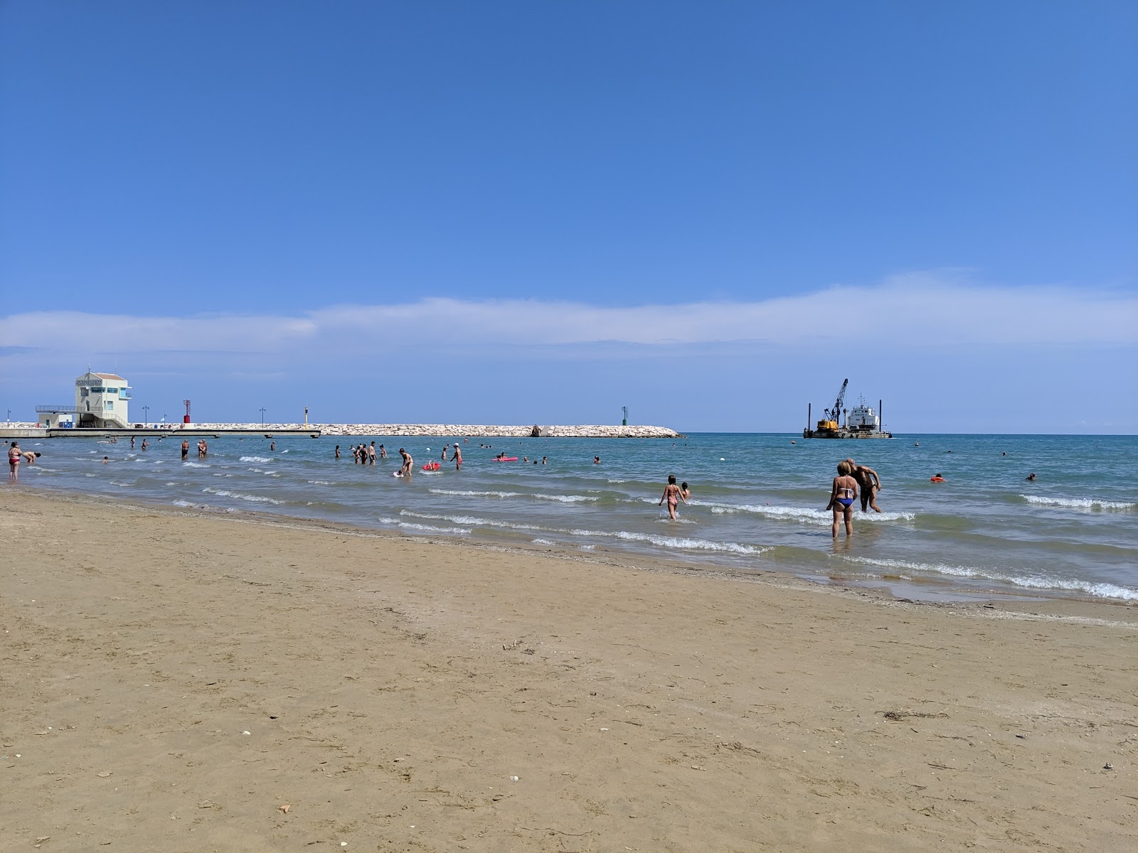 Foto af Spiaggia di Levante og bosættelsen