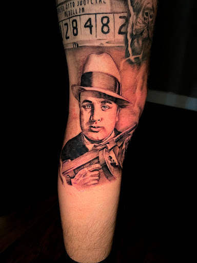 Explore void tattoo ideas, creative tattoo ideas in Roanoke, available at Saint Cecilias Art Studio