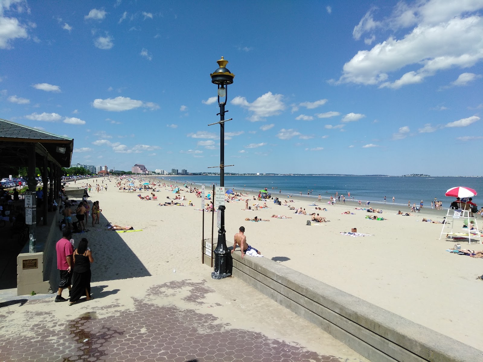 Foto von Revere beach mit beiger sand Oberfläche