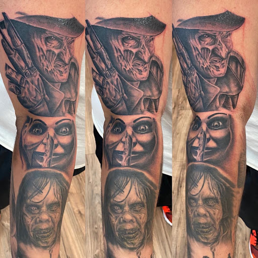 Explore male side tattoo ideas, creative tattoo ideas in Bethlehem, available at Studio 33 Piercings by Angi