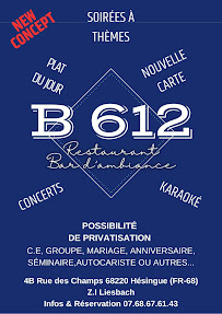 Photos du propriétaire du B612 Restaurant - Bar Ambiance - HESINGUE - n°5