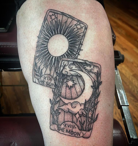 Explore anxiety tattoo ideas, creative tattoo ideas in Lake Villa, available at Eternal Tiger Tattoo